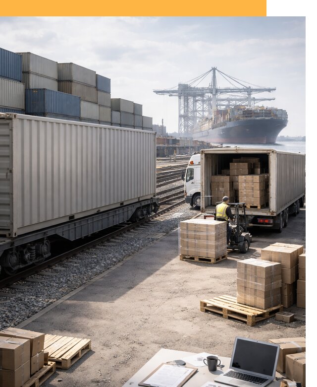 Мультимодальные перевозки грузов по миру от 46454 руб