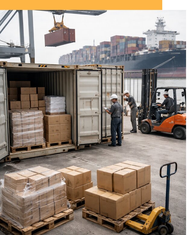 Контейнерные перевозки из Китая под ключ от 123876 руб/контейнер