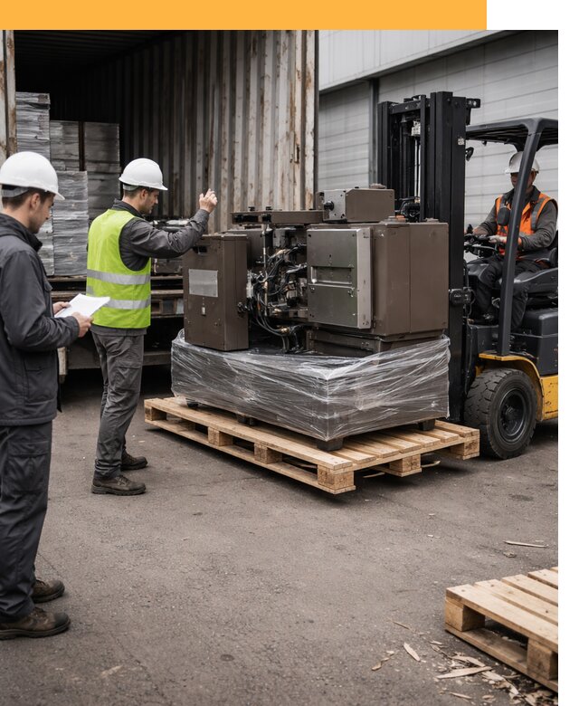 Доставка промышленного оборудования из Европы от 46454