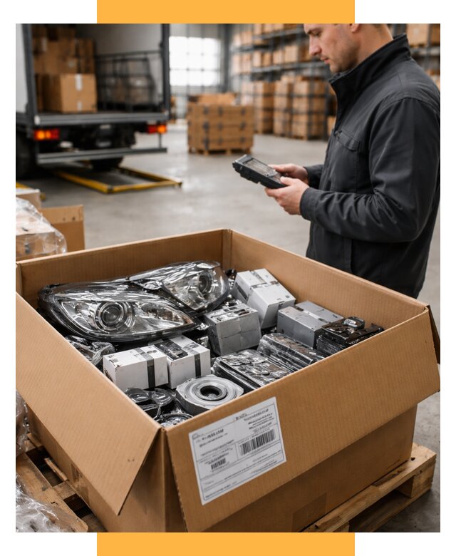 Доставка автозапчастей из Европы под ключ от 12904 р. | СетСервис-Дгс