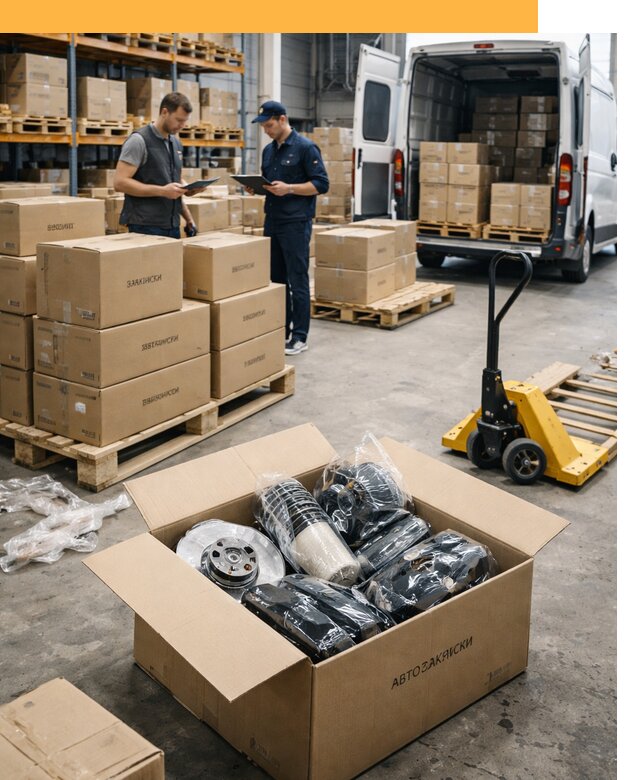 Доставка автозапчастей из Европы от 12904 руб быстро и надёжно