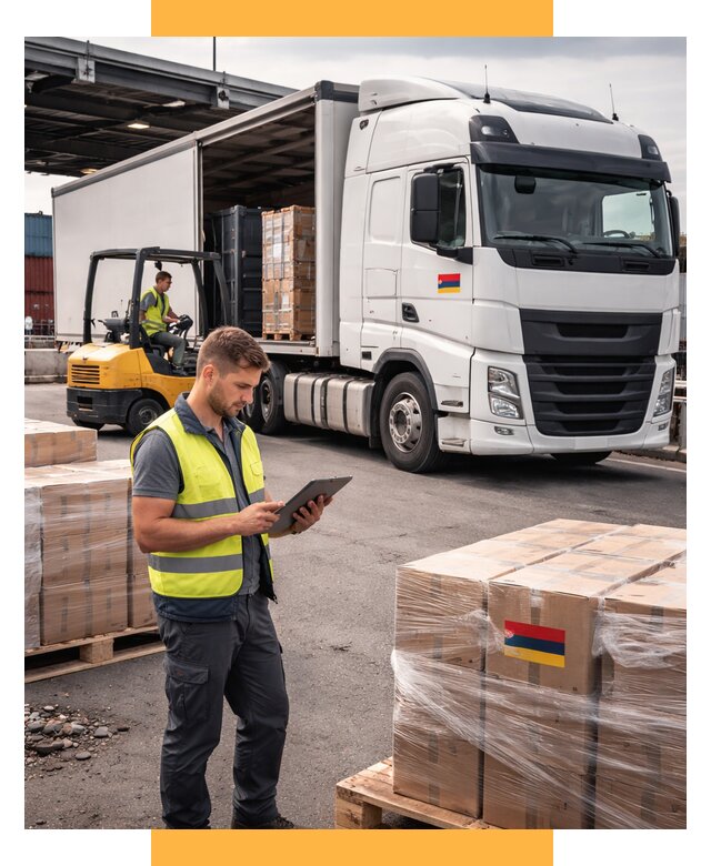 Автоперевозки из Армении от 98069 р. — услуги СетСервис-Дгс