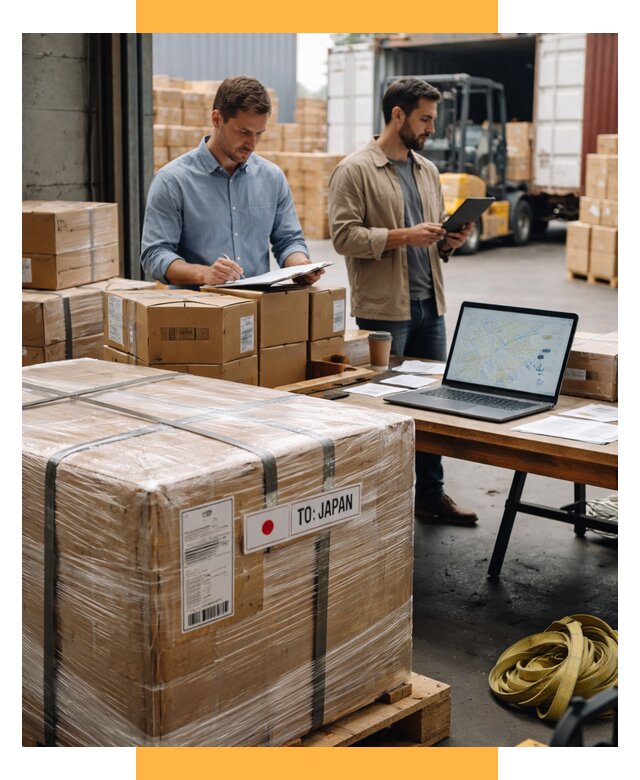 Доставка грузов в Японию от 25808 р., логистика СетСервис-Дгс