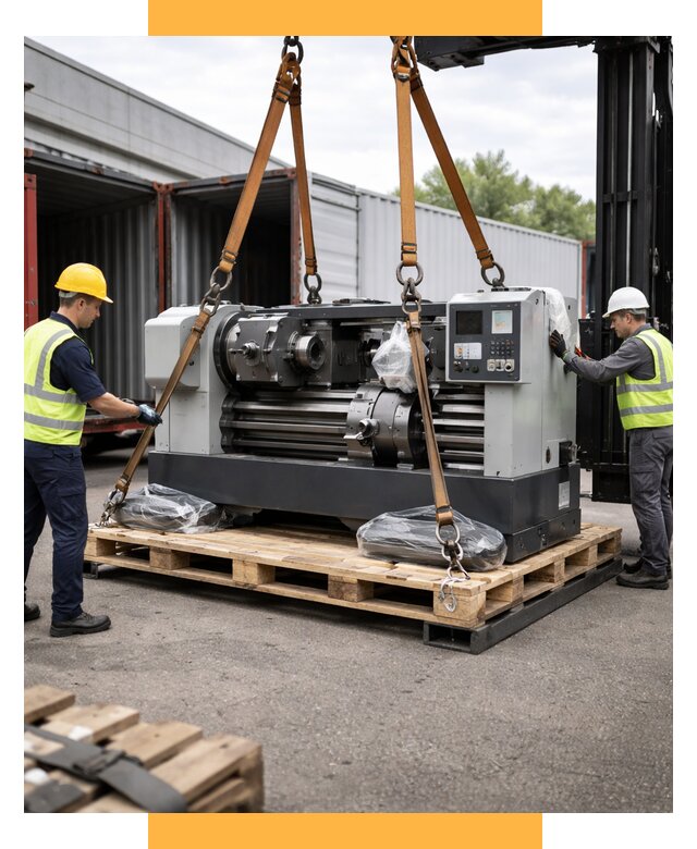 Перевозка станков и таможня от 61938 р. | СетСервис-Дгс логистика