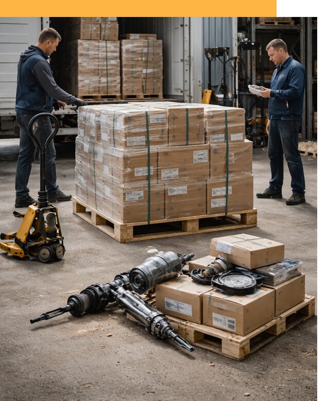 Международная перевозка автозапчастей по миру от 4645 руб