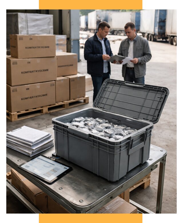 Перевозка комплектующих из Китая от 6710 р. | СетСервис-Дгс