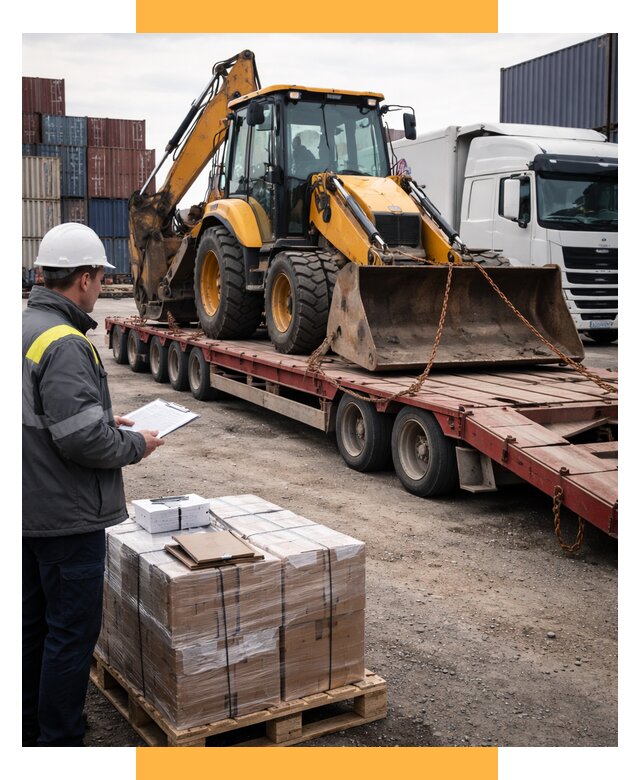 Международная перевозка спецтехники от 46454 р., СетСервис-Дгс