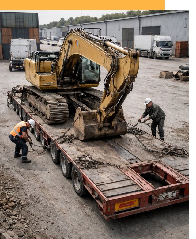 Перевозка спецтехники по России и миру от 46454 руб