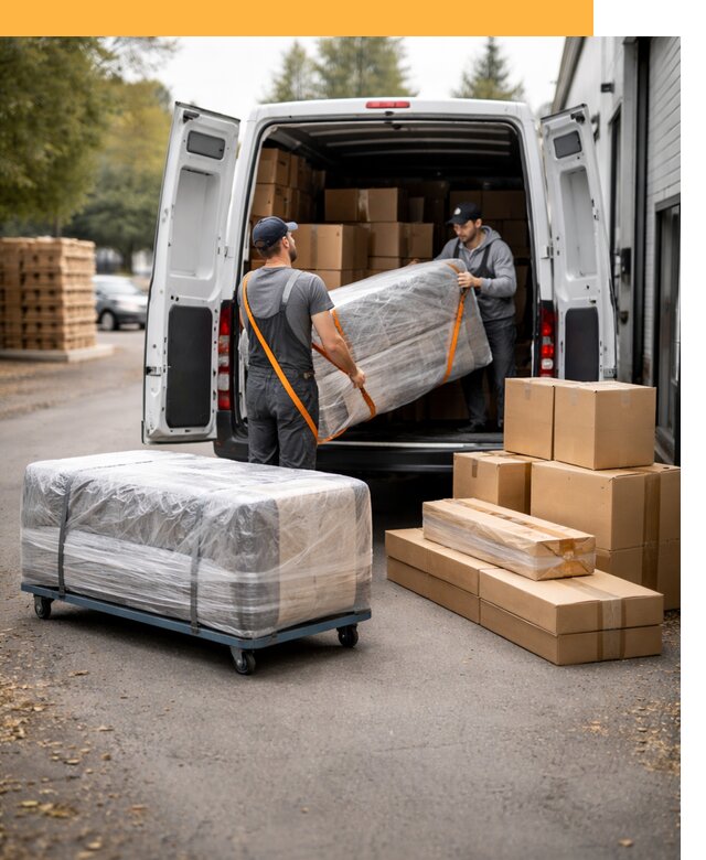 Перевозка мебели по России и за рубеж с таможней от 7742