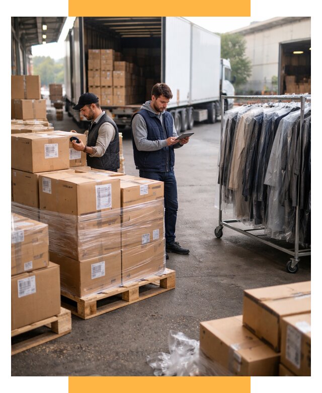 Перевозка и доставка одежды из Китая от 7742 р., СетСервис-Дгс