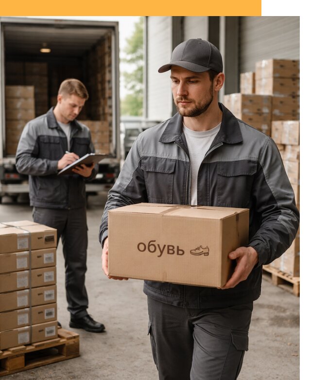 Международная перевозка обуви с таможенным оформлением от 4645