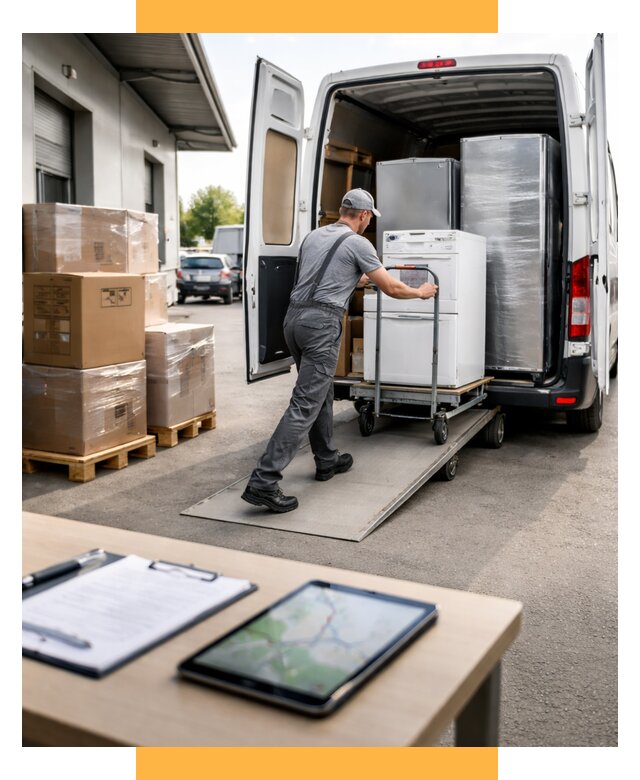 Перевозка бытовой техники от 6710 р. - логистика СетСервис-Дгс