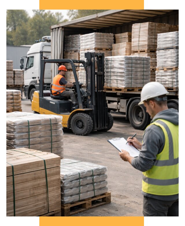 Перевозка строительных материалов от 5678 р. | СетСервис-Дгс