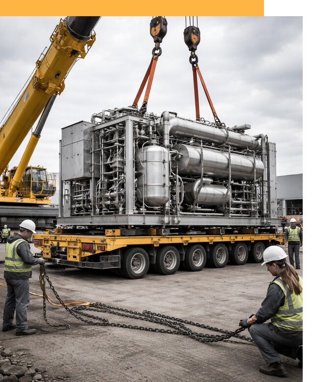 Перевозка тяжеловесных грузов по миру от 154845 руб