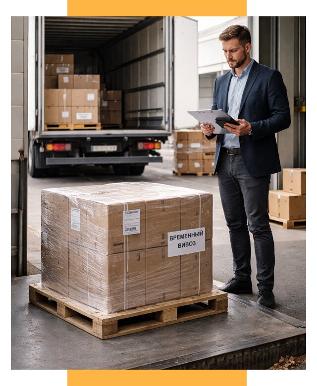 Временный вывоз товаров под ключ от 8258 р. | СетСервис-Дгс