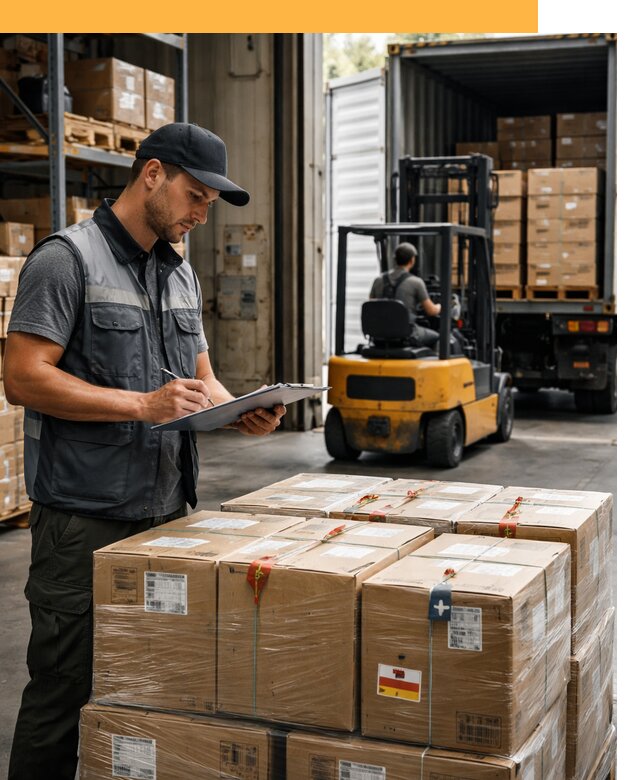 Реэкспорт товаров с таможенным оформлением и доставкой от 12388