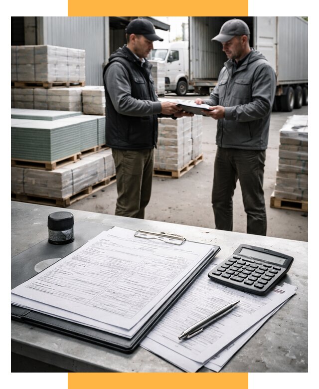 Таможенное оформление стройматериалов от 8775 р. | СетСервис-Дгс