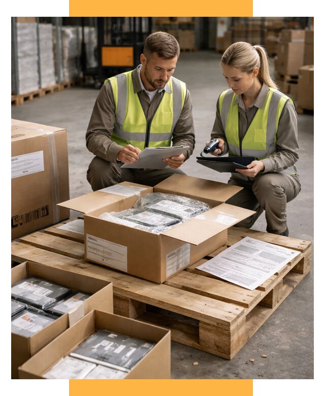 Инспекция товара перед отправкой от 4645 р. | СетСервис-Дгс