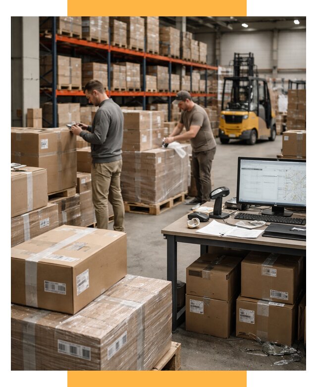 Склад консолидации в Европе от 6710 р., услуги СетСервис-Дгс